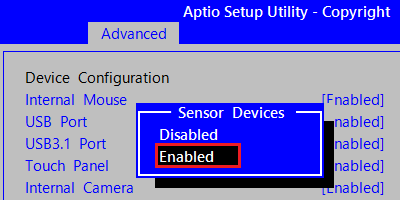 uEnabledvɕύXAuEntervL[܂B
